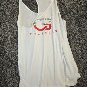 White, Cyclebar tank, size small